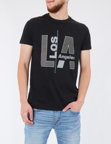 
						Tricou Milano Bulls, negru