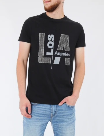 Tricou Milano Bulls, negru Negru