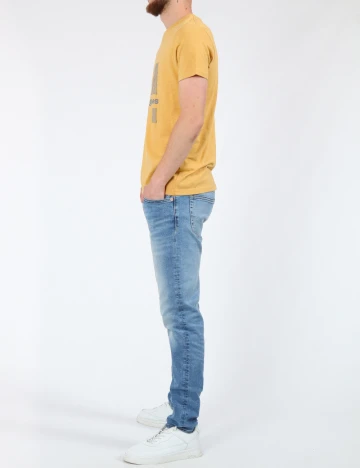 Tricou Milano Bulls, galben