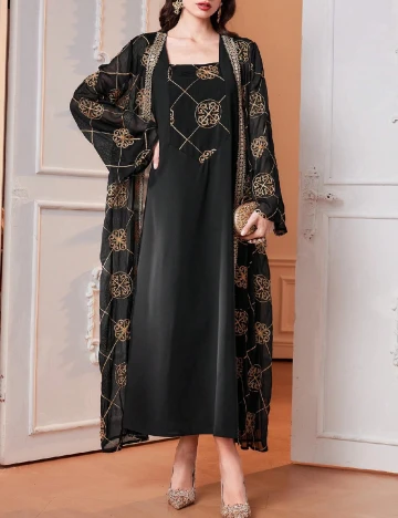 Compleu SHEIN, negru Negru