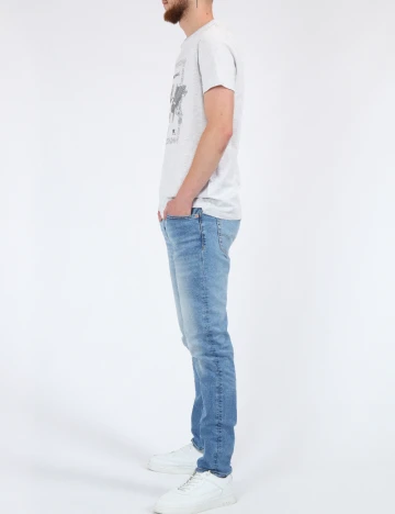 Tricou Milano Bulls, gri