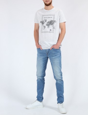 
						Tricou Milano Bulls, gri