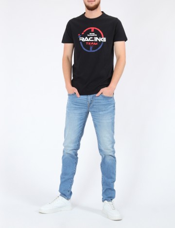 
						Tricou Milano Bulls, negru