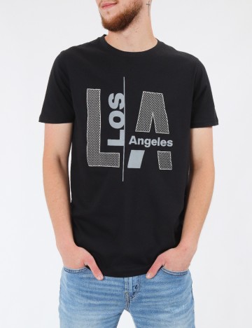 
						Tricou Milano Bulls, negru