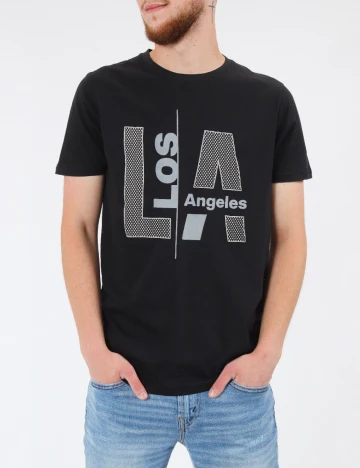 Tricou Milano Bulls, negru