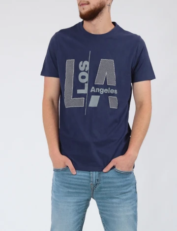 Tricou Milano Bulls, bleumarin Albastru
