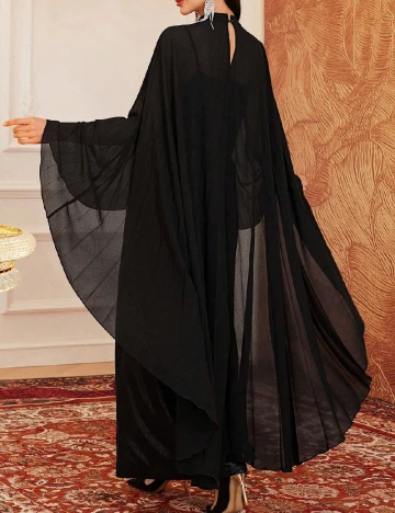 Rochie lunga SHEIN, negru Negru