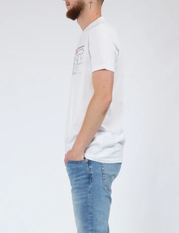 Tricou Milano Bulls, alb Alb