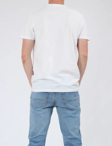 Tricou Milano Bulls, alb Alb
