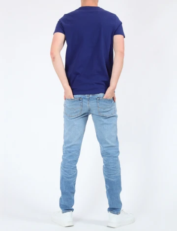 Tricou Milano Bulls, bleumarin Albastru