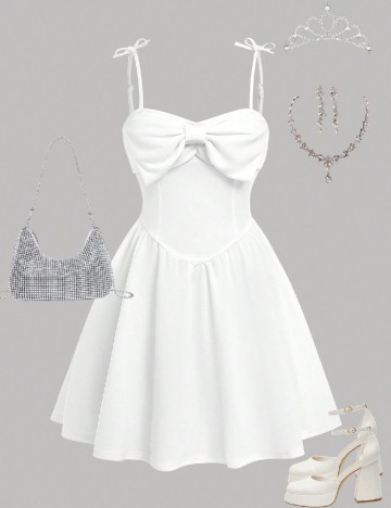 
						Rochie Shein Kids, alb