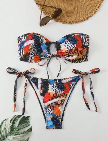 Costum de baie SHEIN CURVE, mix culori Mix culori