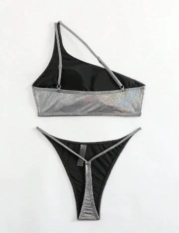 Costum de baie SHEIN, argintiu Gri