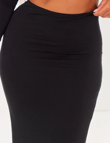 Fusta PRETTYLITTLETHING, negru Negru