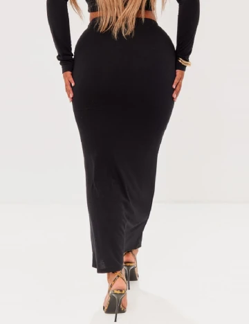 Fusta PRETTYLITTLETHING, negru Negru