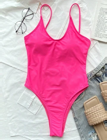 Costum de baie SHEIN, roz Roz