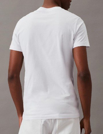 Tricou Calvin Klein Jeans, alb