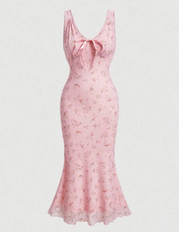 Rochie medie SHEIN, roz