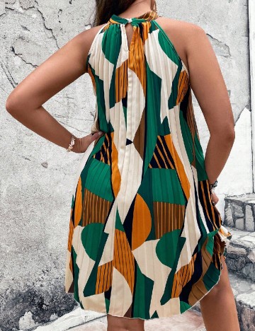 Rochie scurta SHEIN CURVE, mix culori