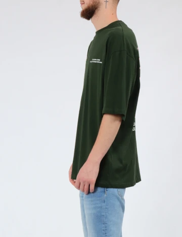 Tricou COLLUSION, verde Verde