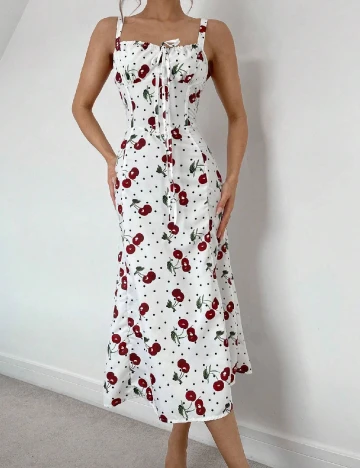 Rochie medie SHEIN, alb