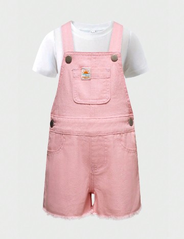 
						Salopeta Shein Kids, roz