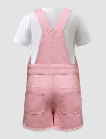Salopeta Shein Kids, roz Roz