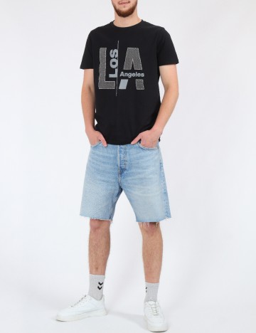 Pantaloni scurti Weekday, albastru