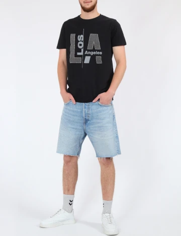 Pantaloni scurti Weekday, albastru Albastru