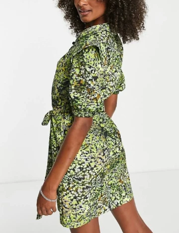 Rochie scurta Top Shop, verde Verde