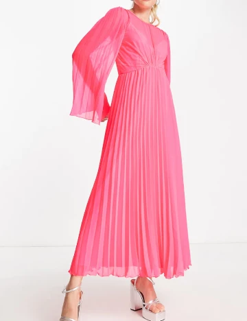 Rochie lunga ASOS, roz Roz