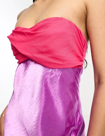 Rochie lunga ASOS, mov Mov