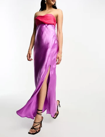 Rochie lunga ASOS, mov Mov