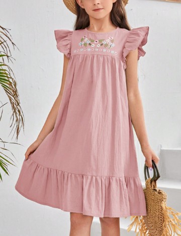 
						Rochie Shein Kids, roz