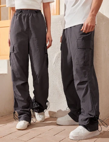 Pantaloni SHEIN, gri Gri