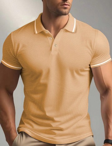 
						Tricou SHEIN, maro deschis