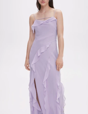 Rochie lunga Mango, mov