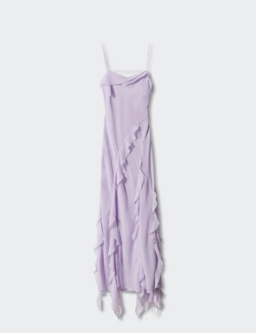 Rochie lunga Mango, mov