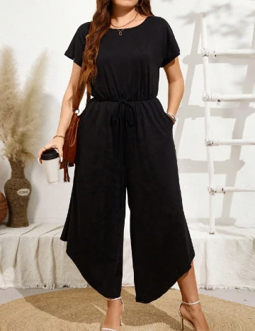 Salopeta SHEIN CURVE, negru Negru