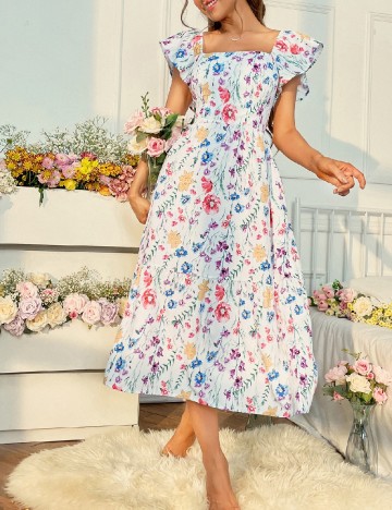 
						Rochie medie SHEIN, floral