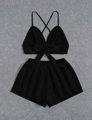 Compleu SHEIN, negru Negru