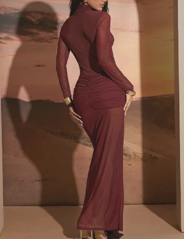 Rochie lunga SHEIN, pruna Mov