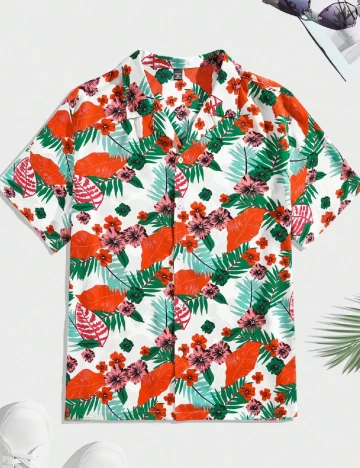 Camasa SHEIN Plus Size Men, mix culori