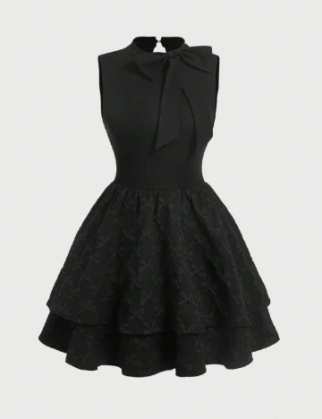Rochie scurta SHEIN, negru Negru
