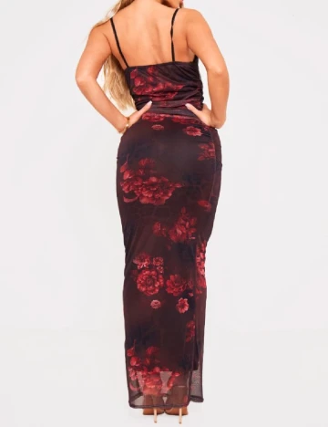 Rochie lunga PRETTYLITTLETHING, negru Negru