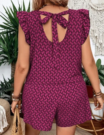 Compleu SHEIN CURVE, roz Roz