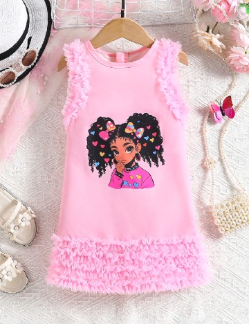 
						Rochie Shein Kids, roz