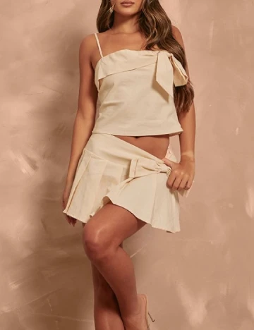 Top PRETTYLITTLETHING, crem Crem