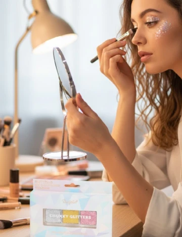 Gel cu sclipici Bonjolie, mix culori