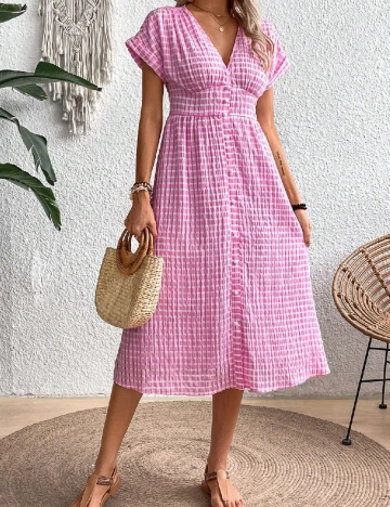 Rochie medie SHEIN, roz Roz